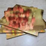 Gold Square Board - 3 mm thick
