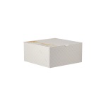 Cake Box White with Design (25x25x12 cm)