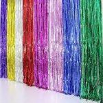 Foil Fringe Curtain Assorted colours