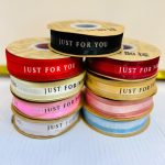 Just For You 1 Inch , 50 yards Ribbon Roll Assorted Colours