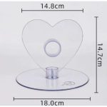 STANDING HEART CAKE STAND