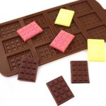 12 Cavity Thin Dairy Milk Brown Chocolate Silicone old