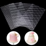 Transparent Cake Fondant Impression Mat 4s set