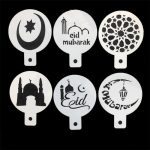 Islamic Ramadan Theme Stencils 6 pcs set