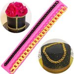 Diamond Chain Silicone Mold 26cm