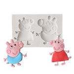 Peppa Pig Silicone Mold