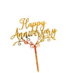 Happy anniversary topper