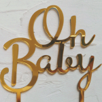 Oh Baby Cake Topper