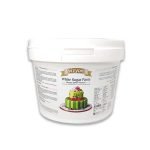 Vizyon Sugar Paste / Fondant 6 kg Jar  - White
