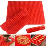 Microwave Oven Roasting Mat Red