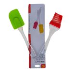 Silicon Spatula & Brush Set