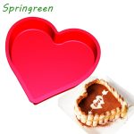 Heart Shaped Silicone Baking Pan 9"