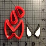 Spiderman Eyes Plastic cookie cutter set - 3pcs