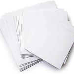 White Square Board - 3mm thick