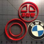BMW Logo Cookie Cutter 7pcs Set