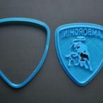Lamborghini Logo Cookie Cutter 2 pc Set