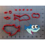 Baby Shark 1 Plastic Cookie Cutter Set - Pinkfong