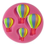 3D Hot Air Balloon Mold Silicone - Small 4s