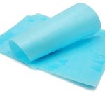 Blue Wafer Paper Edible For Cake Decoration 0.35 mm Thickness