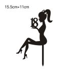 18 Girl cake Topper