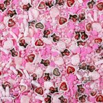 Mixed Sugar Sprinkles (Light Pink I♥you)- 100g