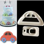 Plastic Fondant Cutter - CAR SHAPE