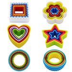 Palstic  cutter Set-Cookie/Fondant