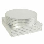 Silver Square Drum Board - 12 mm thick