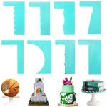 Scraper (Green) Plastic 8 pcs Set