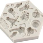 Silicon Fondant Mould Animals