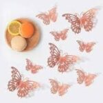 10 Pcs set Butterfly for Cake Decorations