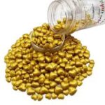Heart Sprinkles gold 50 gm