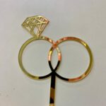 Acrylic Topper With Two Rings