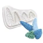 Silicon Tropical Leaves fondant mould