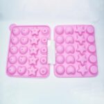 20-Capacity Mixed Shape Silicone Lollipop Mold