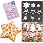 Plastic Star Snowflake Fondant Cutter