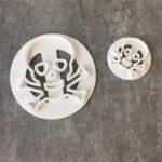 Skull Fondant cutter 2pcs