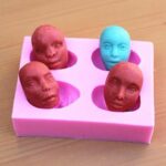 Face Mold Men - Silicone fondant