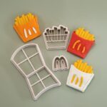 MD Fries Logo Fondant cutter