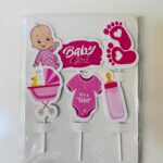 BABY GIRL THEME PAPER TOPPER