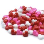 Mixed heart Sprinkles (Pink White red)- 50g