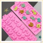 Alphabet Large Lower Case  Silicone Molds