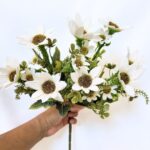 Artificial Daisy flower  White  bunch