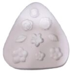 Silicon flower fondant mold 9in1