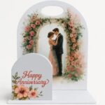 Foldable Hamper Cake Stand – Multi-Tier Display Stand for Cakes, Gifts & Hampers