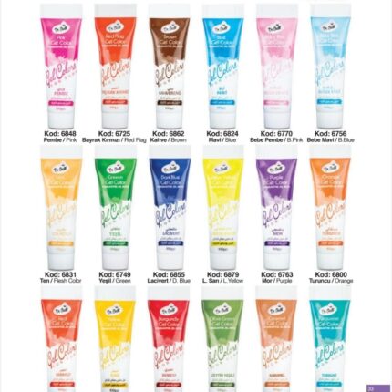 Color Gel (Dr Gusto)  50 gm