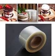 Acetate Sheet / Cake Collars TransparENT 7CM 25MTR