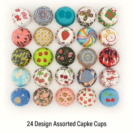 Muffin Cups Liner Mixed Colour