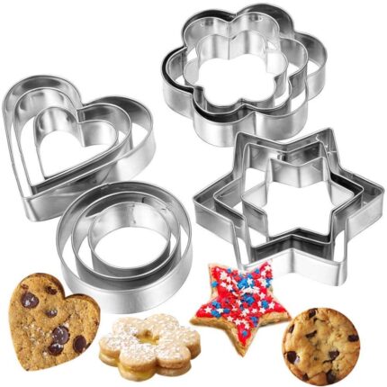 Cookie Cutter Steel 12 pcs set