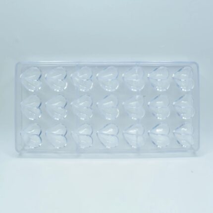 Heart Shaped Polycarbonate Chocolate Mold